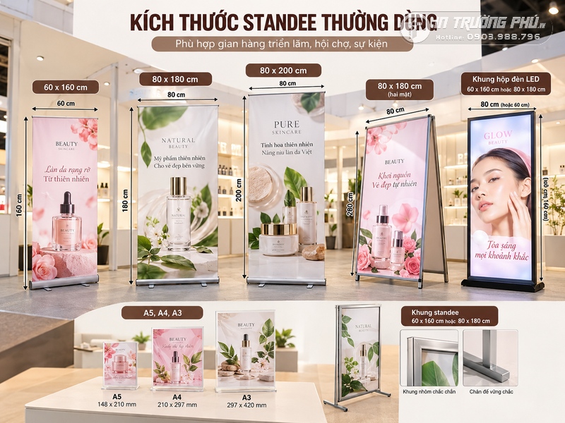 Standee hội chợ