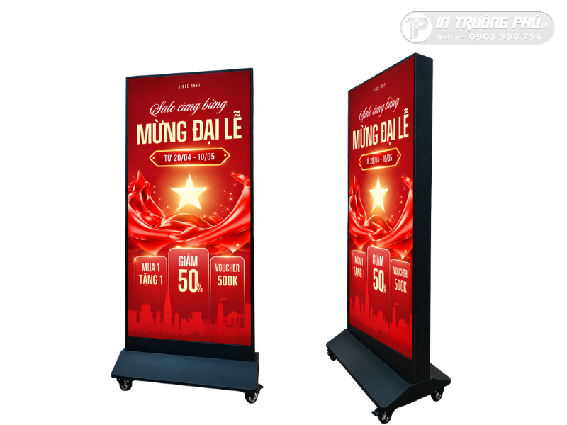 Standee khuyến m&atilde;i