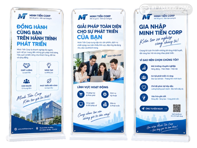 Standee ng&agrave;y hội việc l&agrave;m