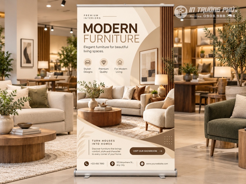 Standee nội thất