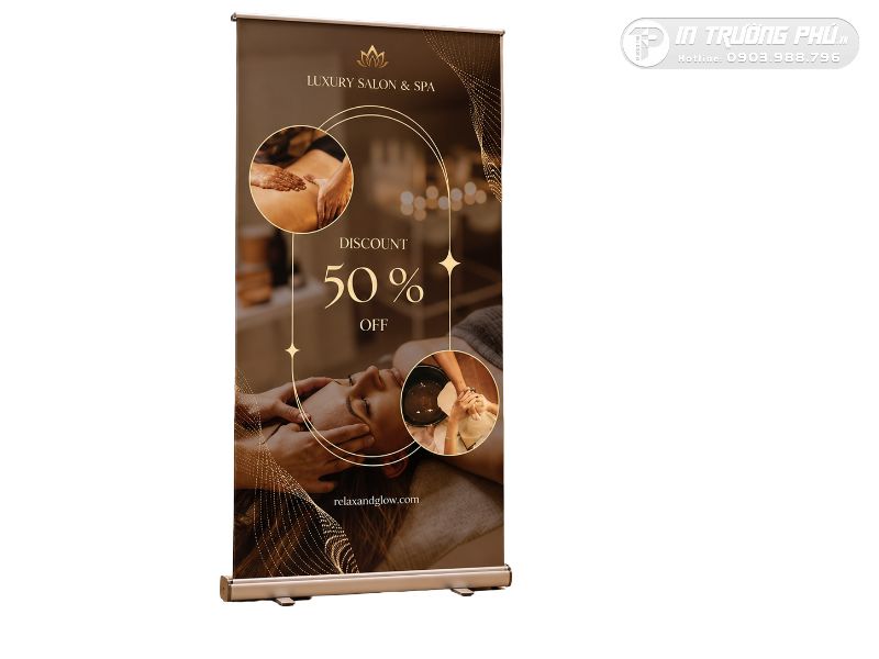 standee quảng c&aacute;o spa