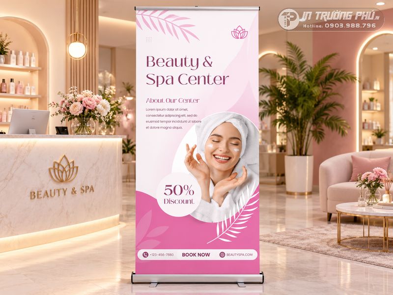 standee quảng c&aacute;o spa