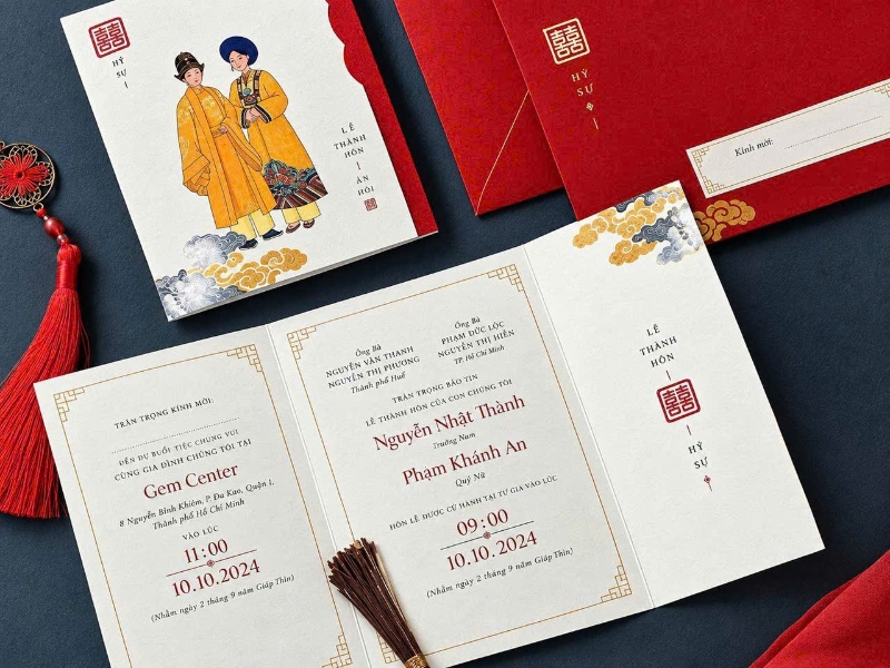 thiệp cưới hải phòng