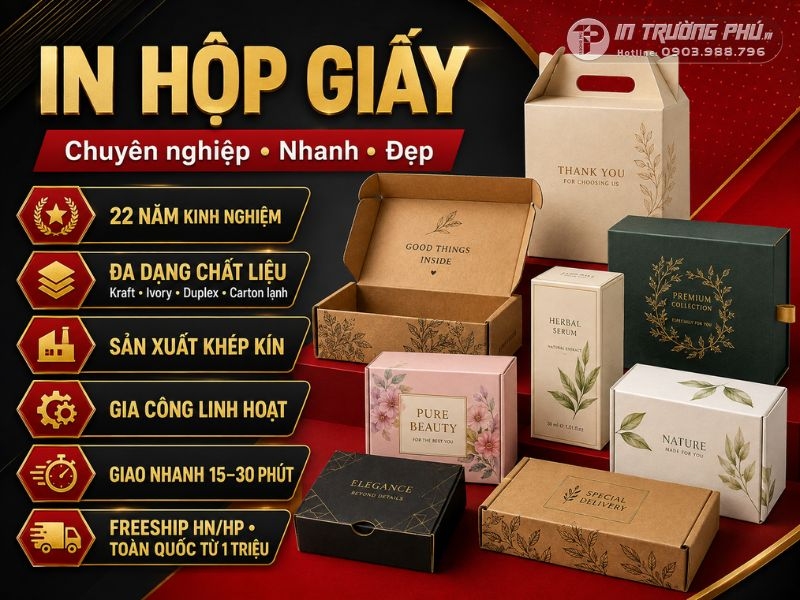 in hộp giấy