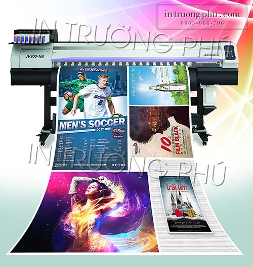 Máy in phun màu khổ lớn Mimaki JV300-160 (Nhật Bản)