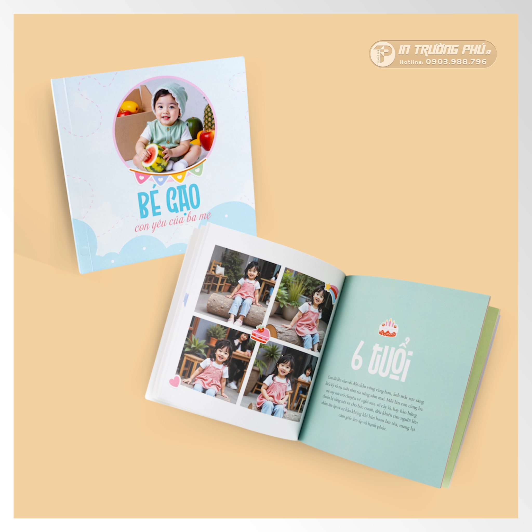 Photobook bìa mềm phổ thông