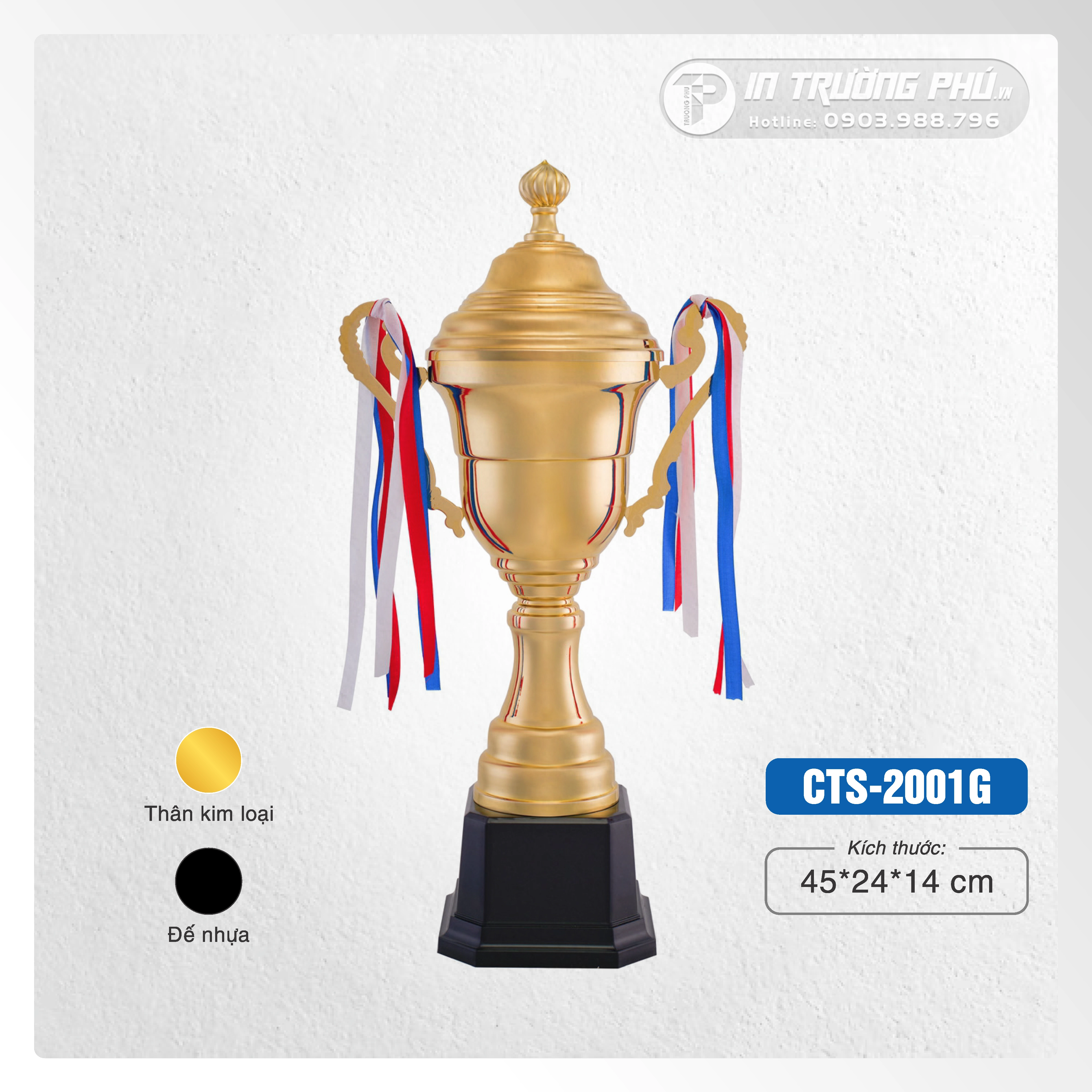 Cúp thể thao - CTS-2001G / CTS-2001S / CTS-2001C