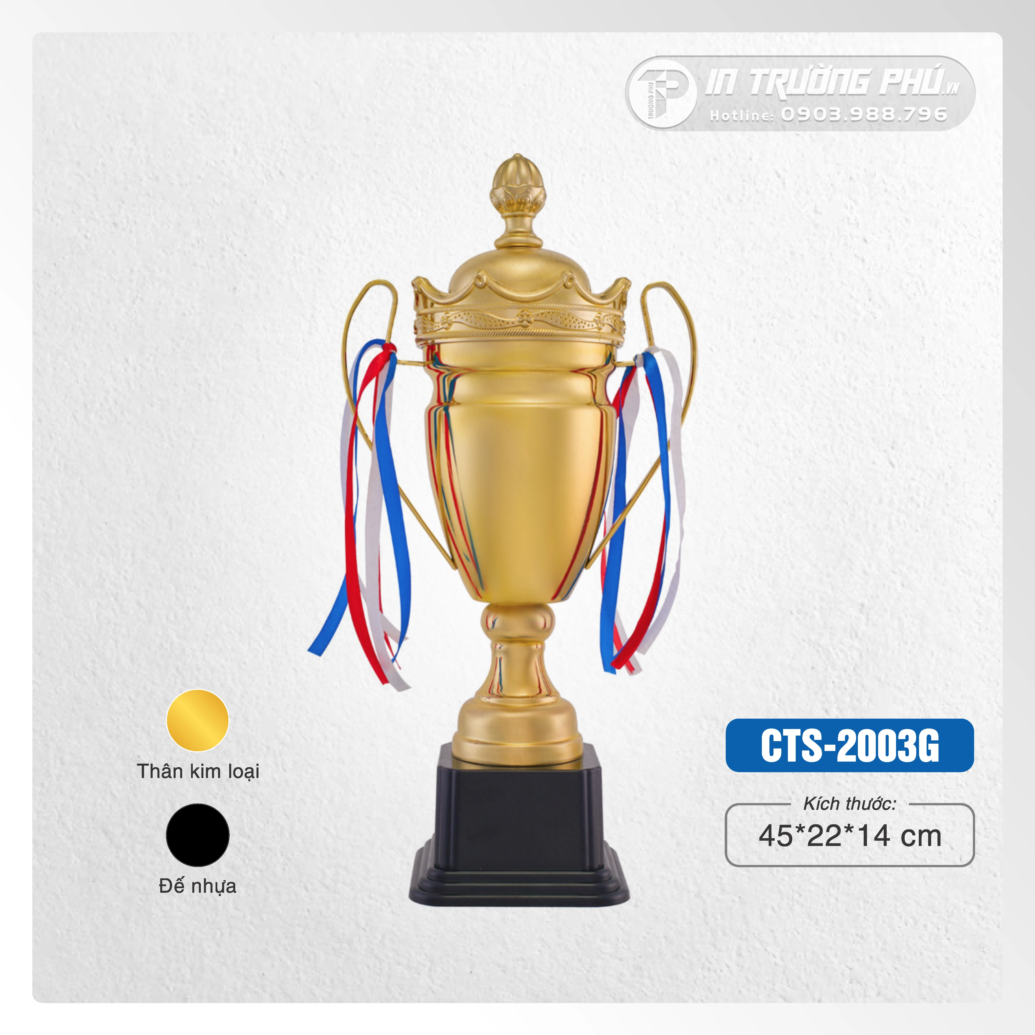 Cúp thể thao - CTS-2003G / CTS-2003S / CTS-2003C