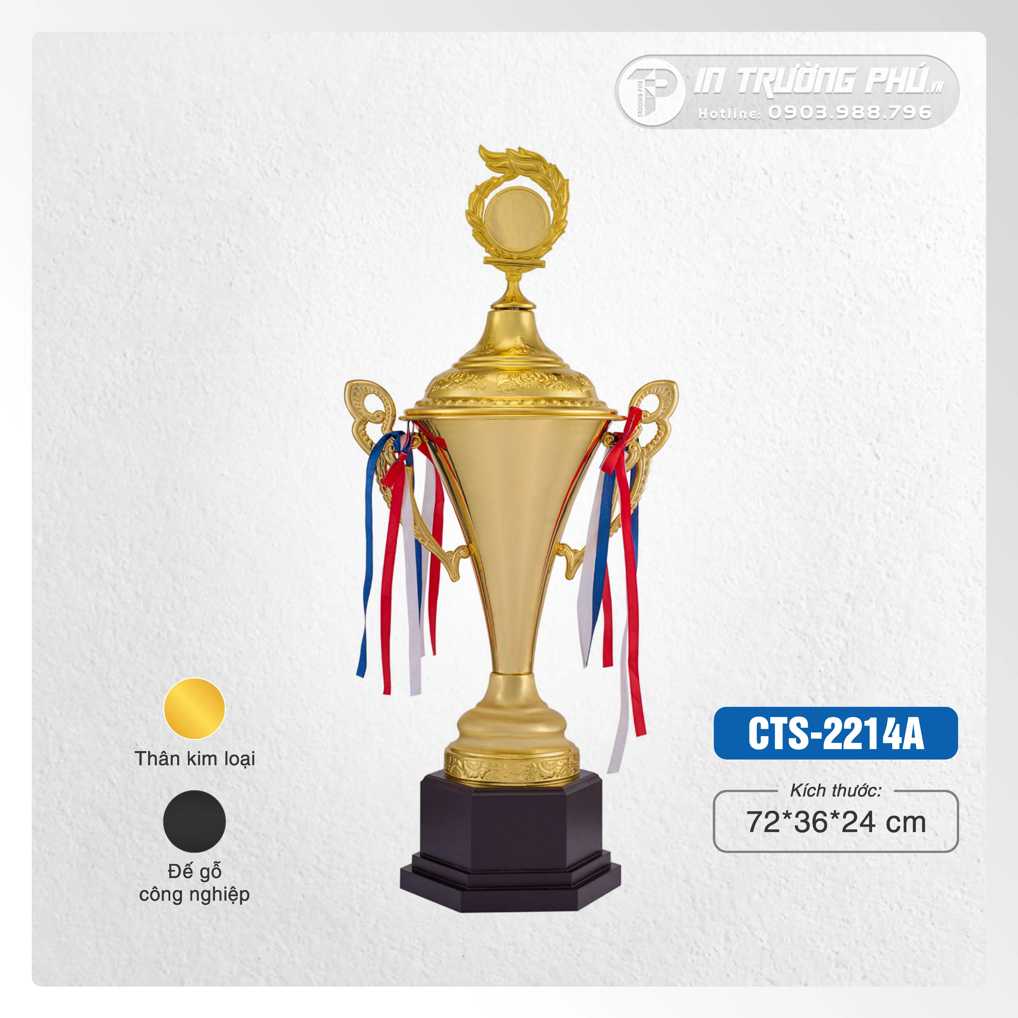 Cúp thể thao - CTS-2214A / CTS-2214B / CTS-2214C