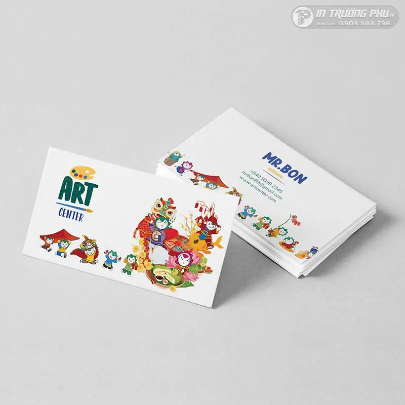 Danh thiếp Giấy mỹ thuật