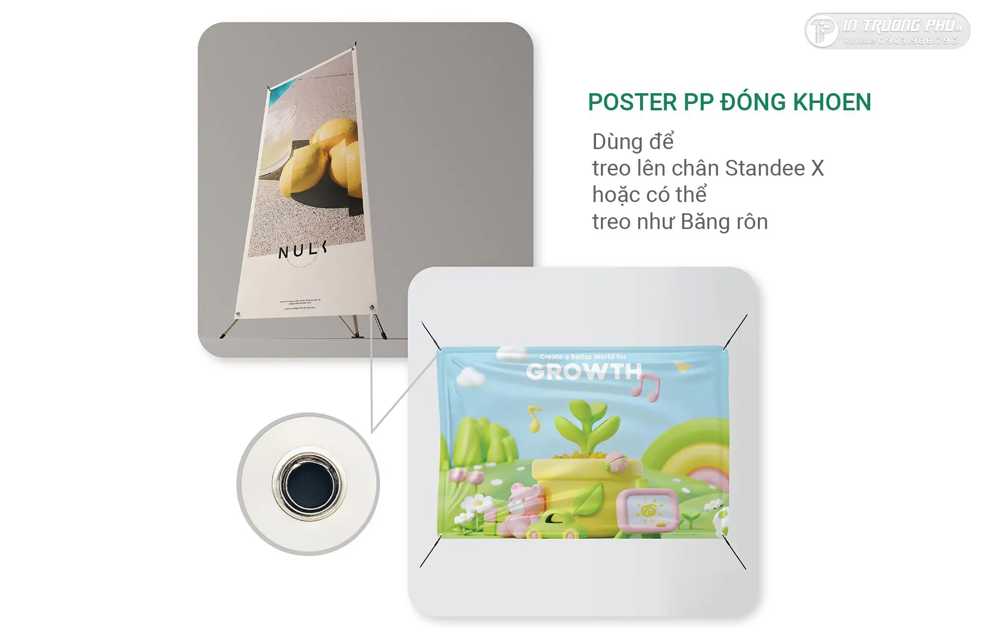 Poster chất liệu PP