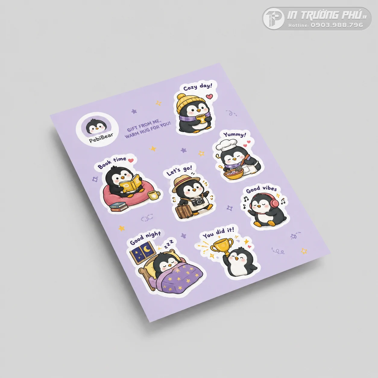 Nhãn Sticker dạng Tờ - Sticker Sheets