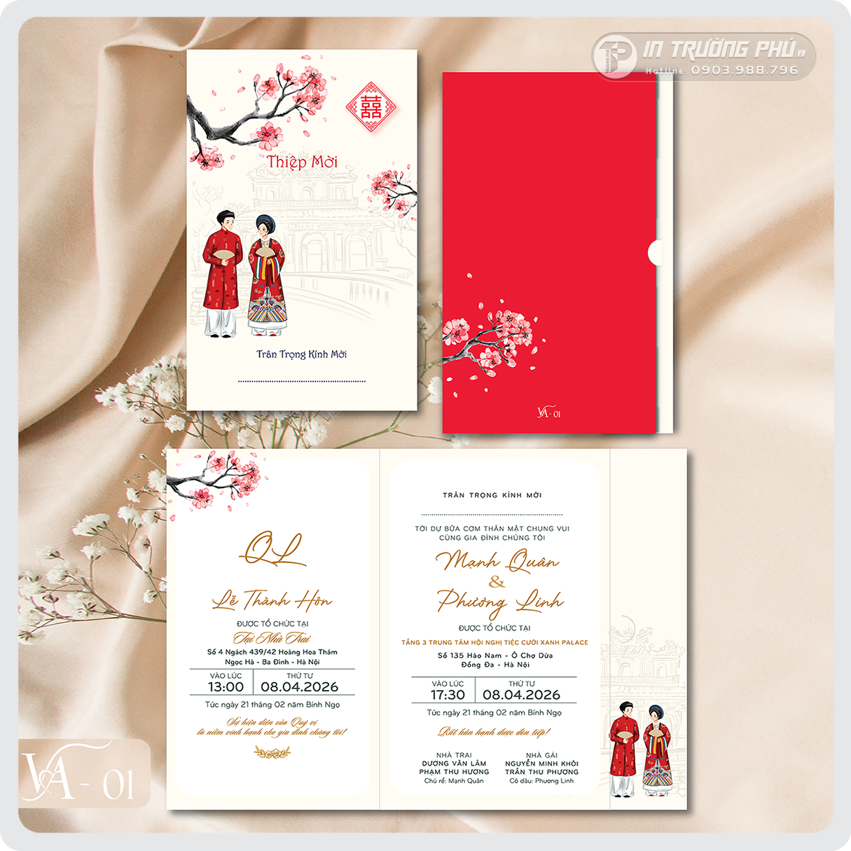 Thiệp cưới VA01