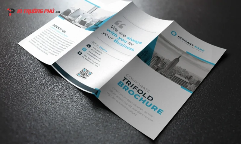 thiết kế brochure gấp 3 đ&uacute;ng bố cục